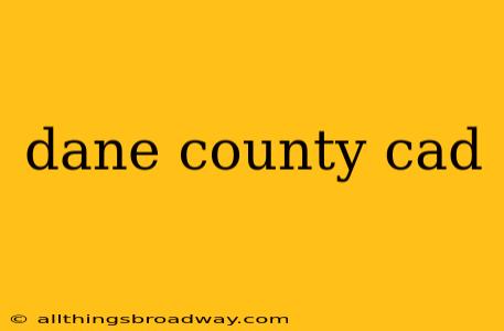 dane county cad